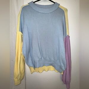Colorblock Sweater